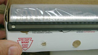 Walmart plastic wrap - real cutter
