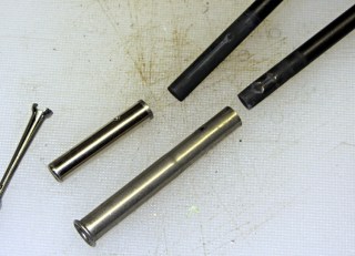 BOB Yak trailer flag ferrule