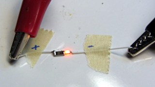 Crude 0603 SMD LED lashup