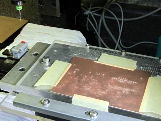 Hall Current Control LED Blinky - PCB Drilling