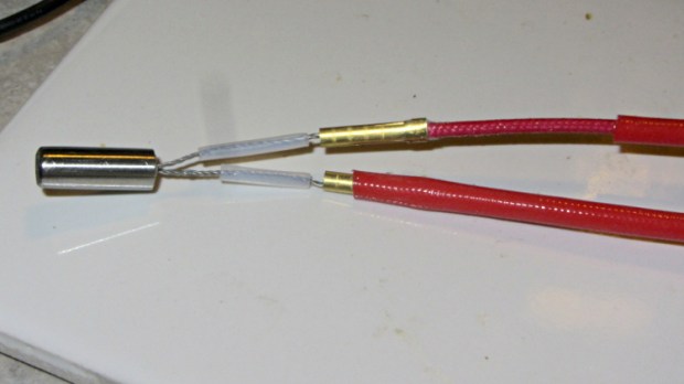 Cheap cartridge heater insulation