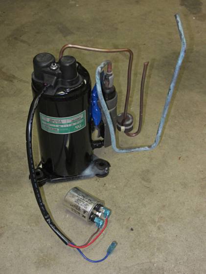 Harvested Dehumidifier Compressor