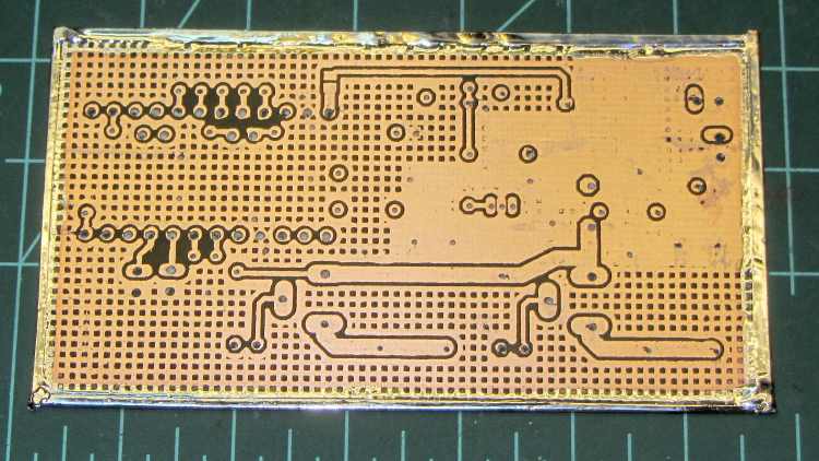 Hall Effect Brassboard - bare back