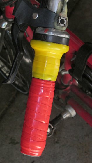 img_3619 - Silicone tape on Tour Easy handlebar