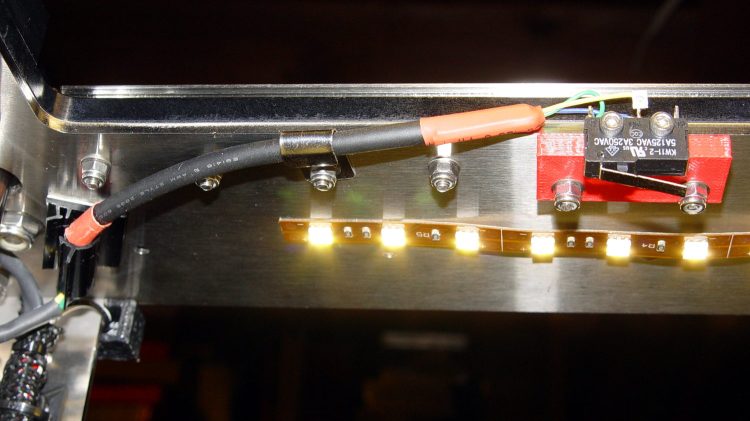 M2 Z-min switch - center gantry - bottom view