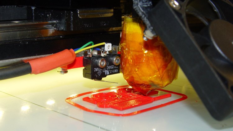 M2 Z-min switch - center gantry - in action