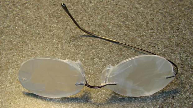 Silhouette glasses - lens protection
