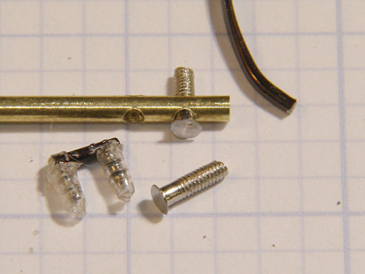 Silhouette frame - temple mount parts