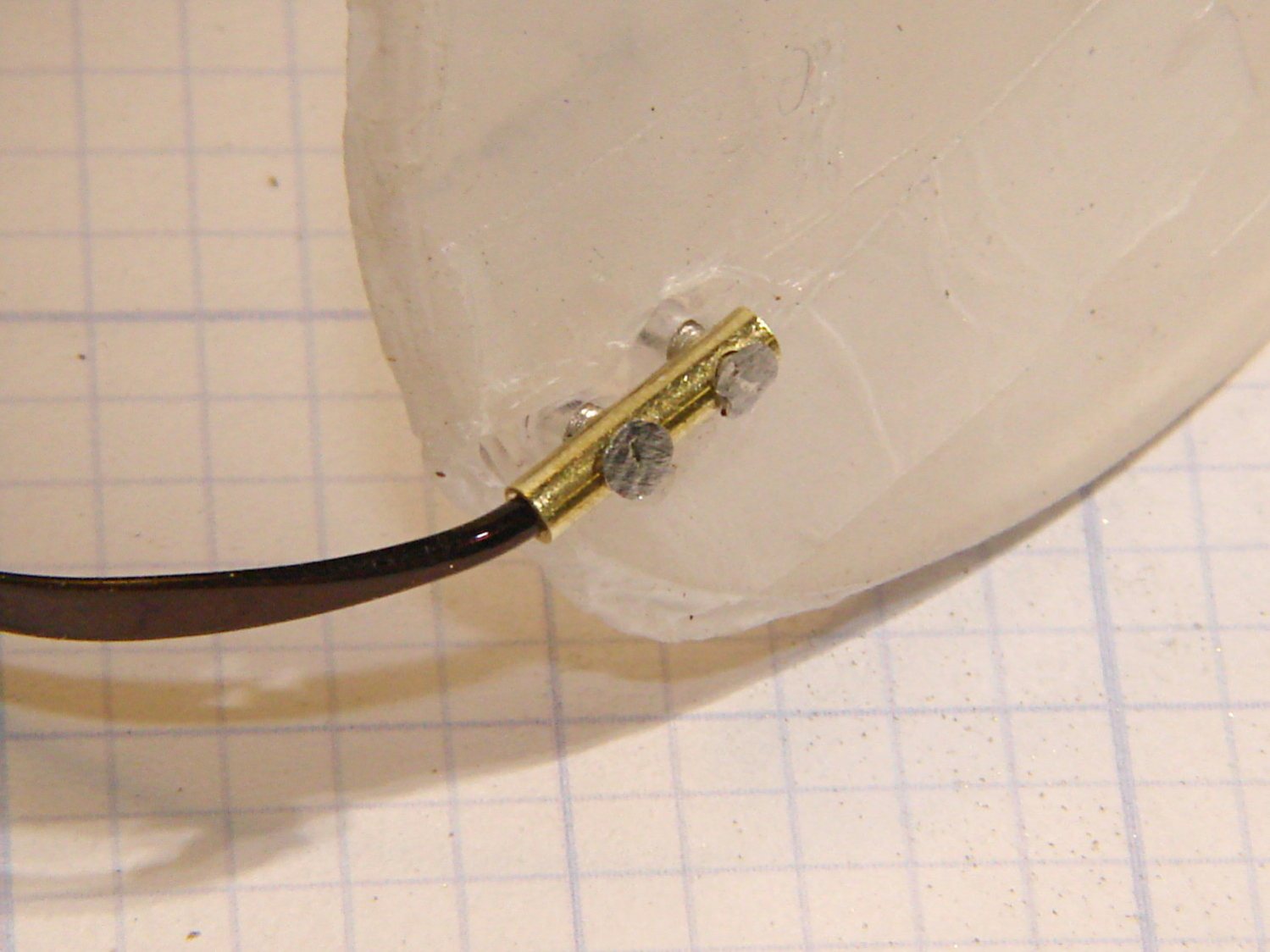 Silhouette frame - temple trial fit