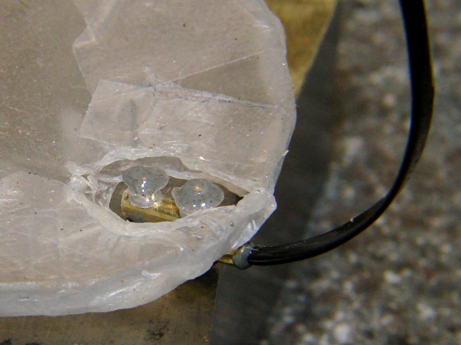 Silhouette frame - lens mount curing