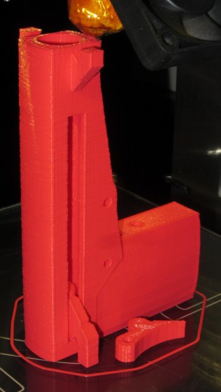 Nerf pistol - on M2 platform