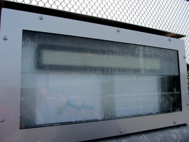 HRECOS Display with internal condensation