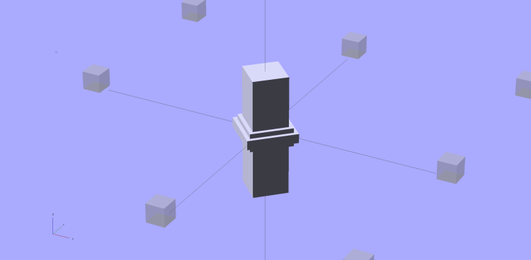 Alignment pin hole - overview
