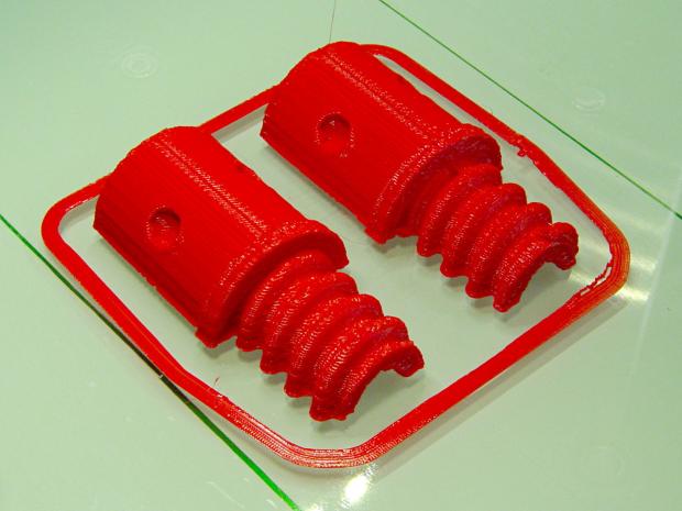 Broom Handle Screw - horizontal - as-printed top
