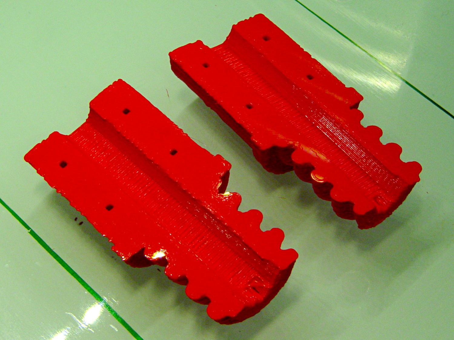 Broom Handle Screw - horizontal - as-printed bottom