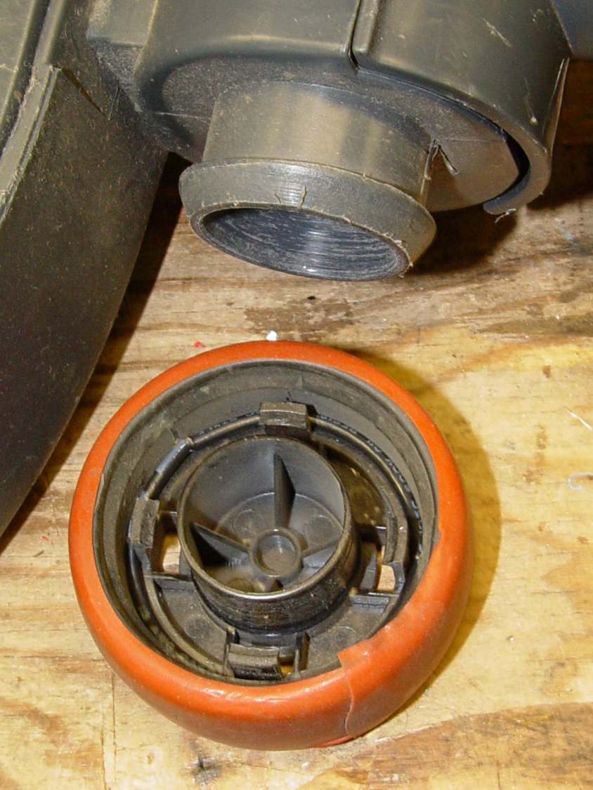 Samsung Quiet Jet - floor brush wheel interior