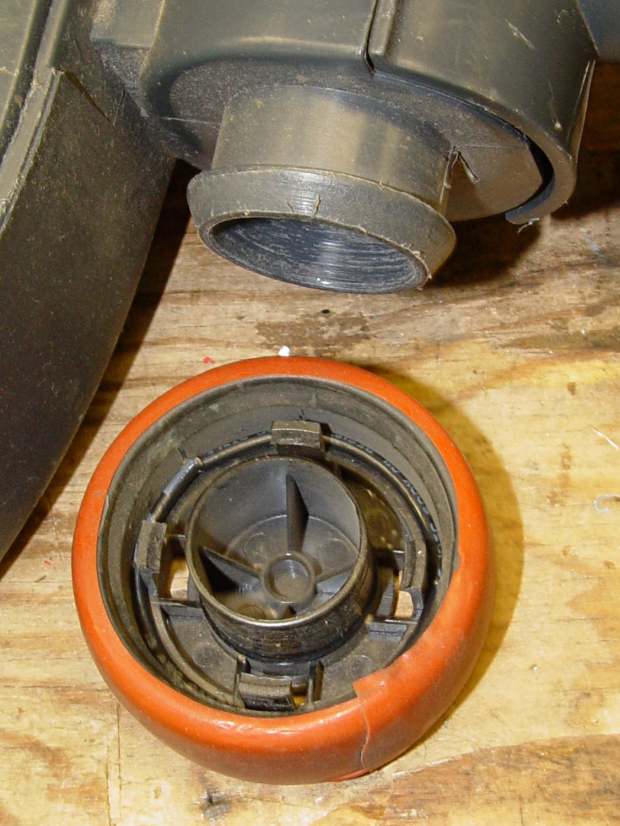 Samsung Quiet Jet - floor brush wheel interior