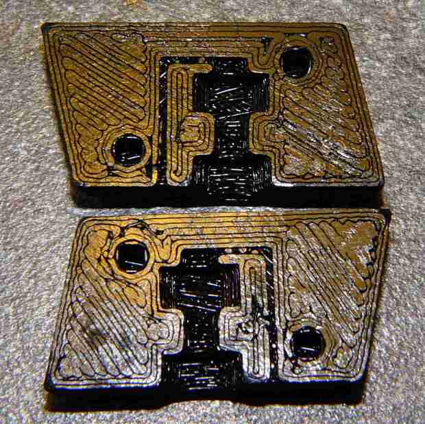 BHP magazine block - prototype nut trap - bare