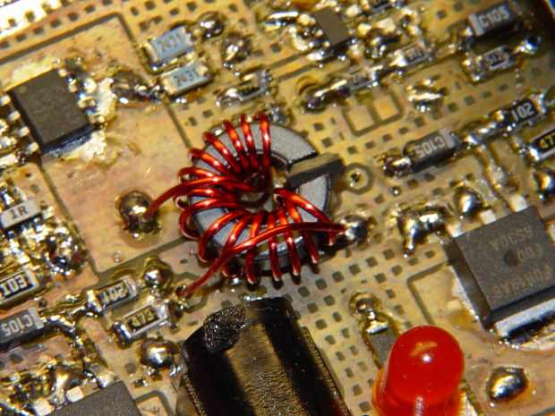 Hall effect sensor - toroid CW field