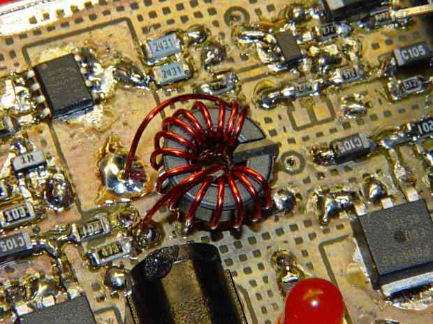 Hall effect sensor - toroid CCW field