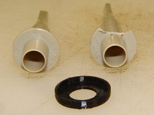 HP scope probe flanges - repair disk