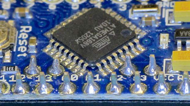 Arduino Pro Mini clone - chip overview