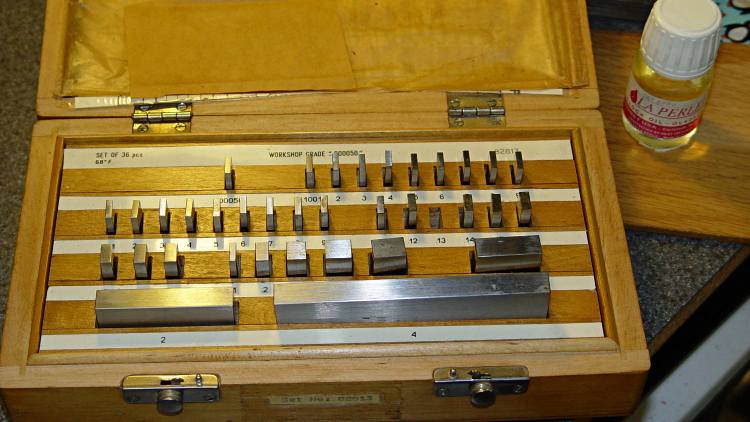 Gauge block set