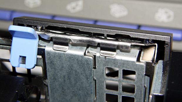 Optiplex 980 PCI Clamp Cover - in place