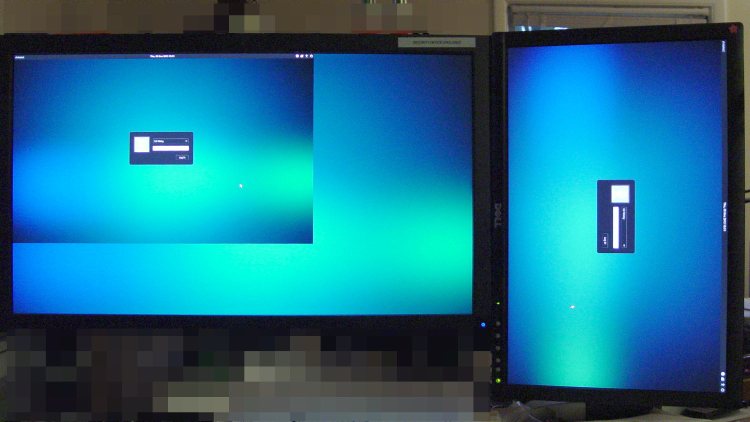 Xubuntu greeter - dual displays