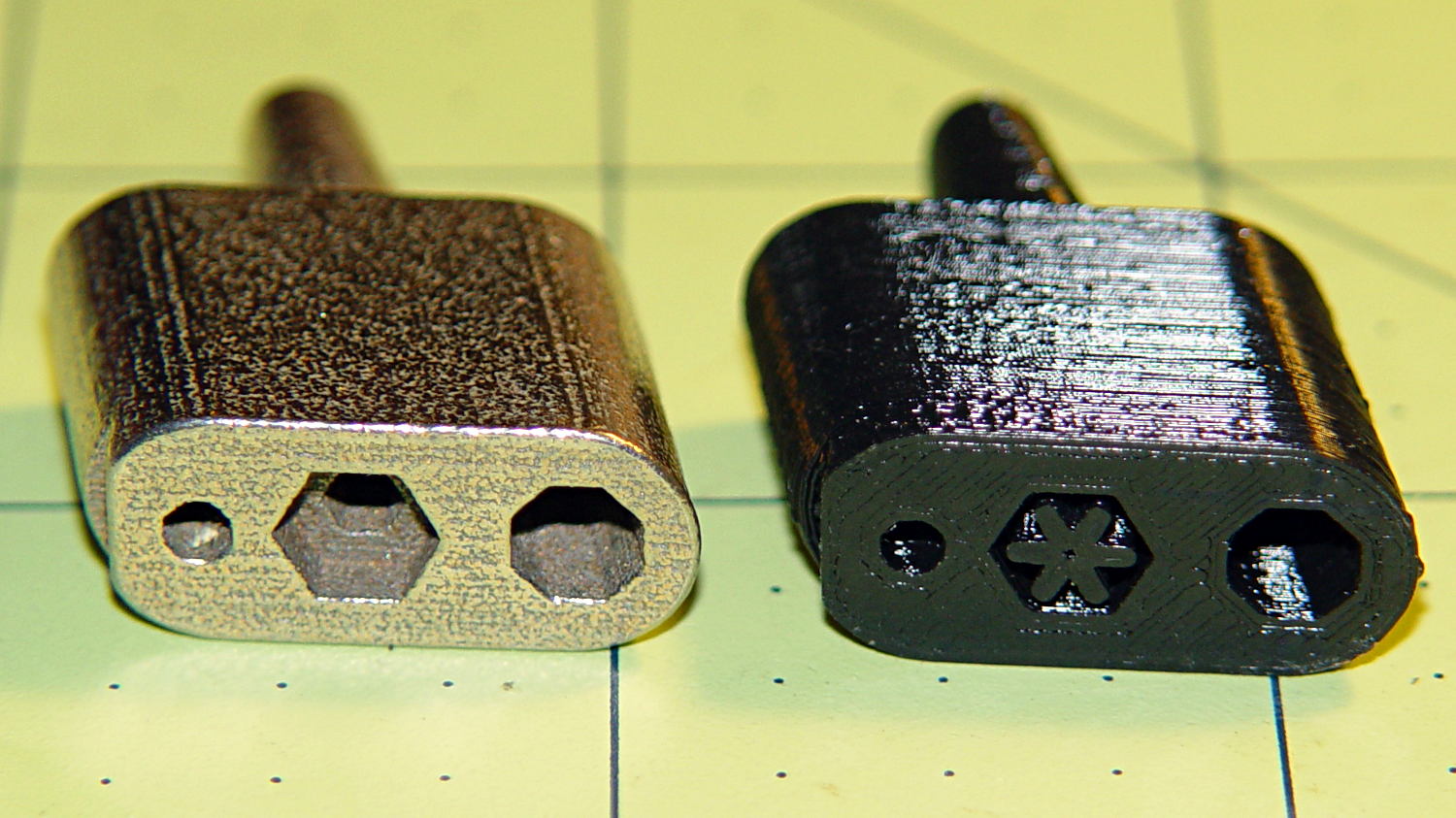 Browning HP Mag Blocks - stainless and plastic - bottom