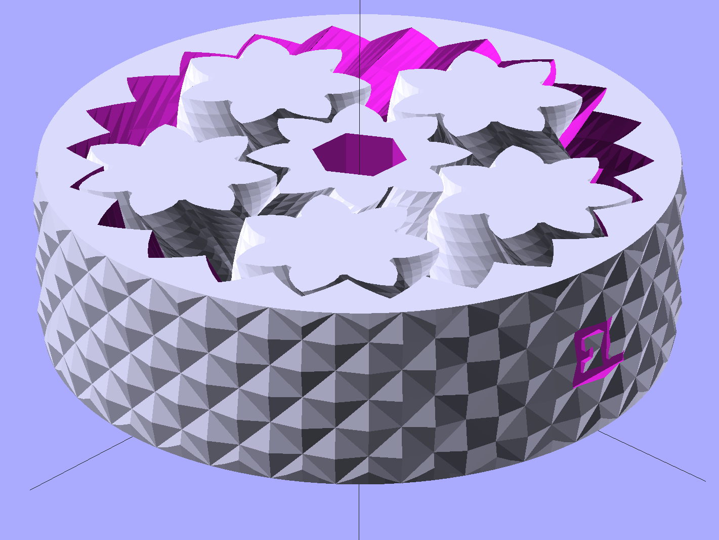 Planetary Gear Bearing - Kurled - solid model