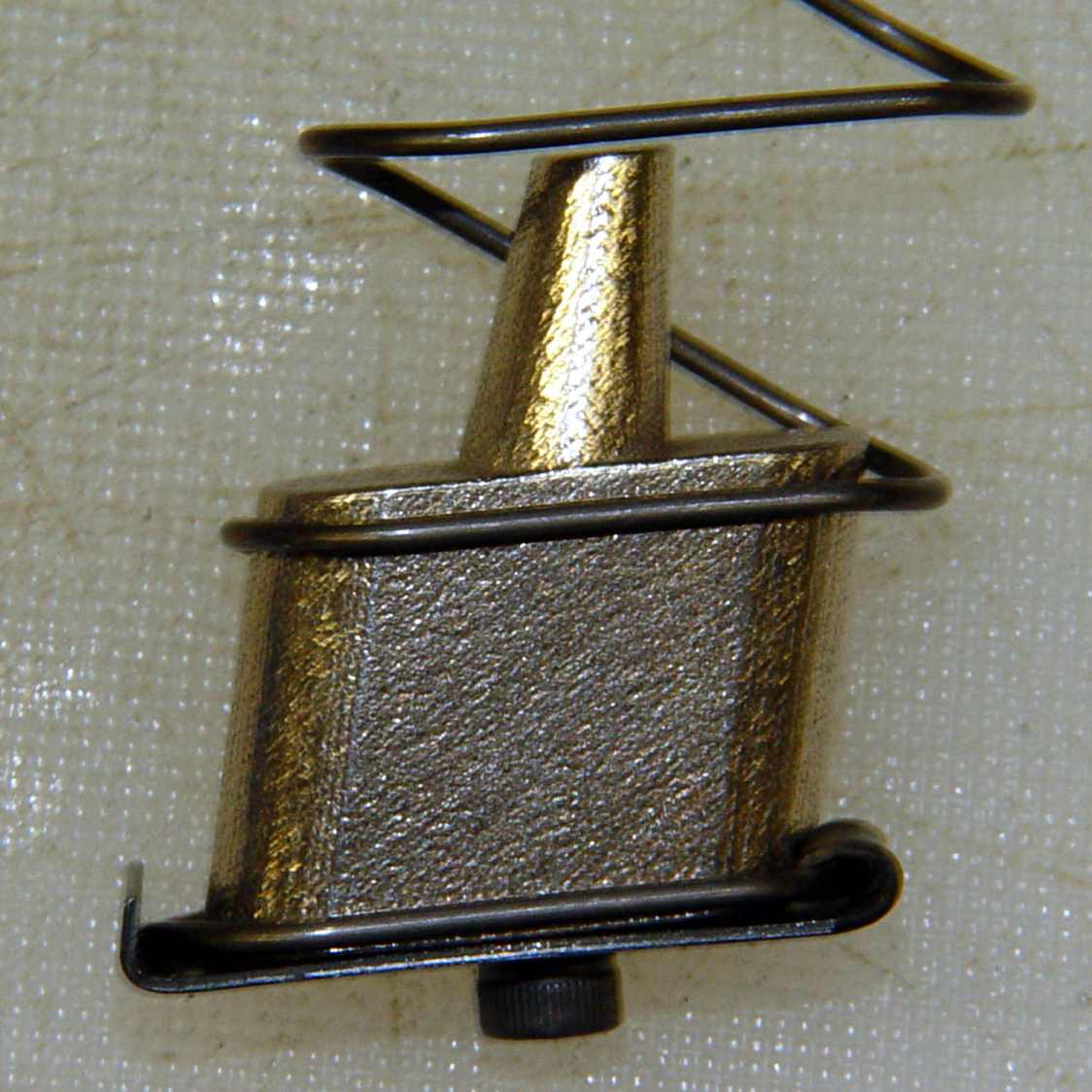 Browning Hi-Power magazine - steel block trial fit