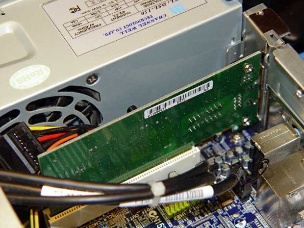 NIC added to Foxconn D510 PC