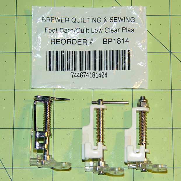 Brewer BP1814 Quilting Foot - assortment