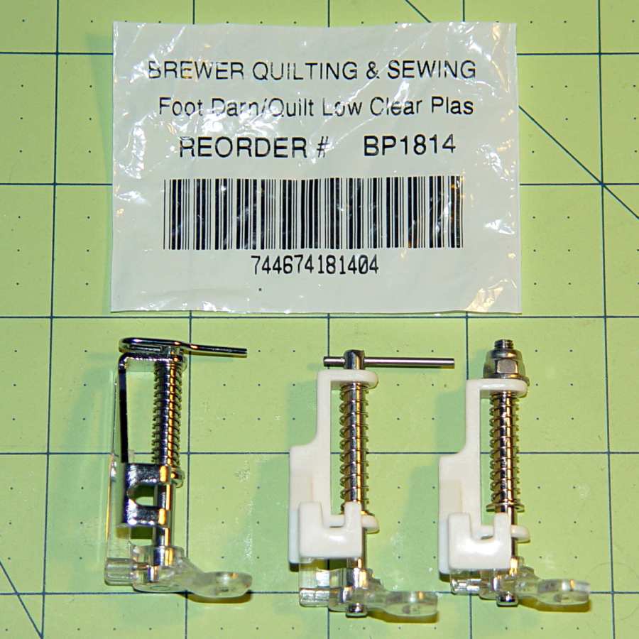 Brewer BP1814 Quilting Foot - assortment