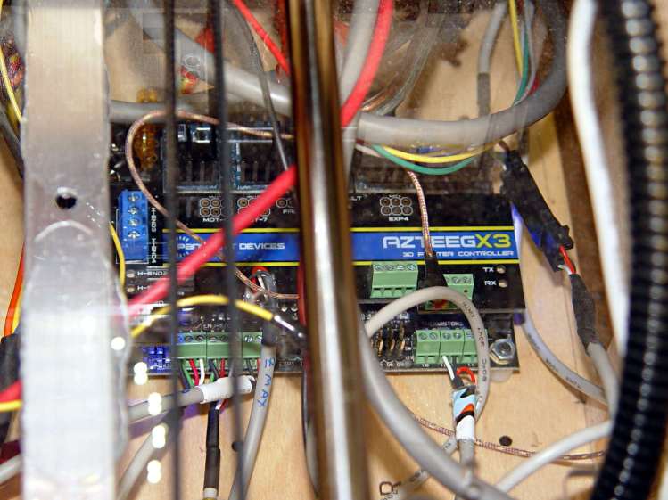 Azteeg X3 - inside TOM286