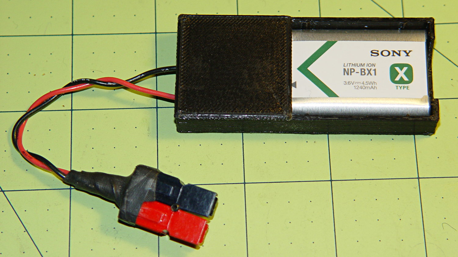 Sony NP-BX1 battery holder