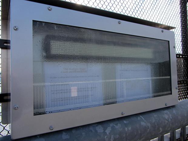 HRECOS display - condensation