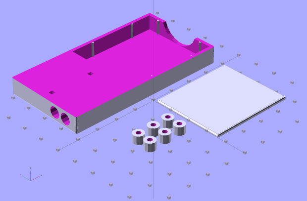 NB-6L Holder - build layout