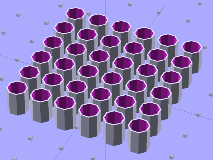 Quilting Pin Cap - array