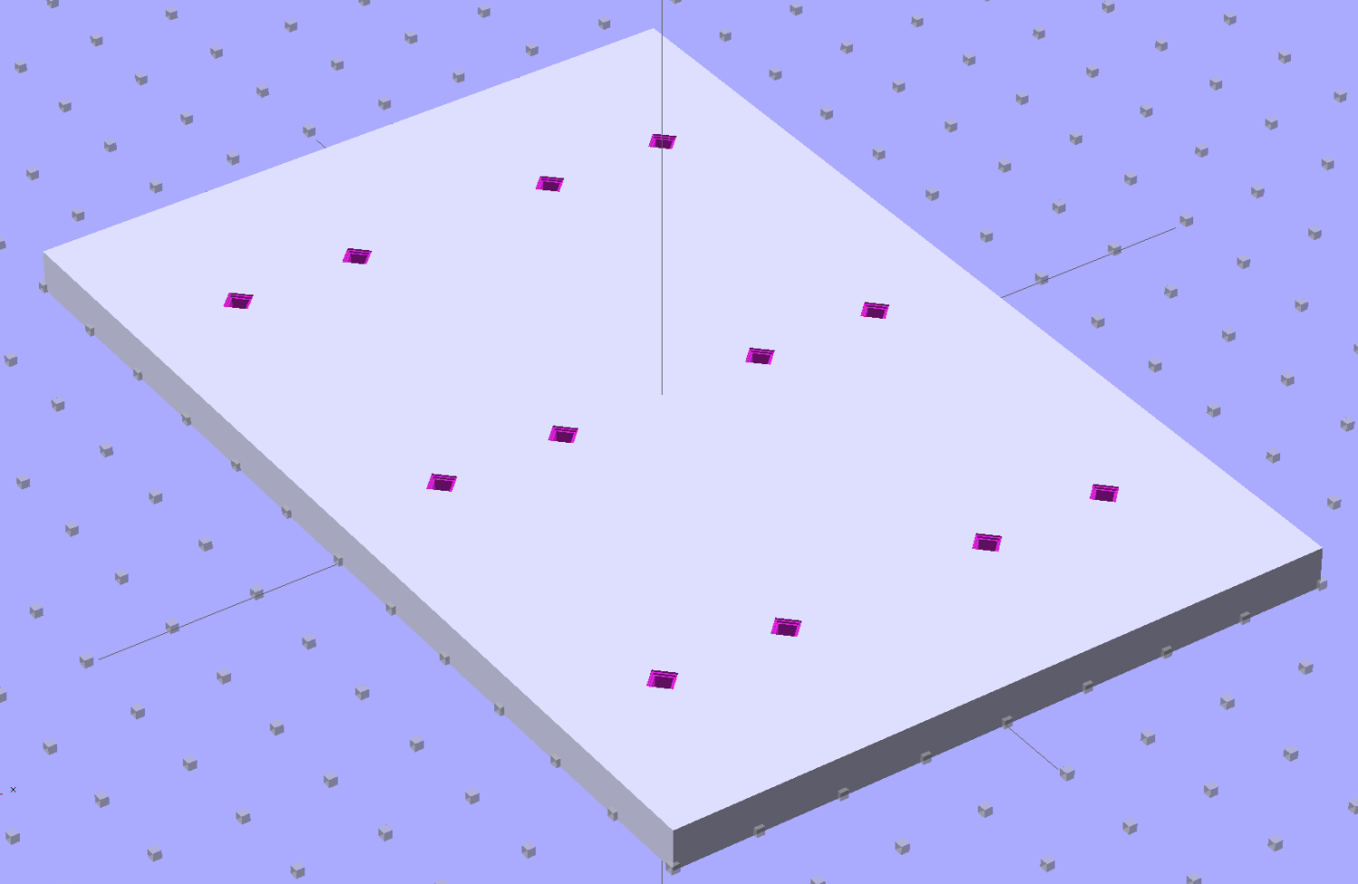 SqWr Positive Mold Framework - 2x3 pins