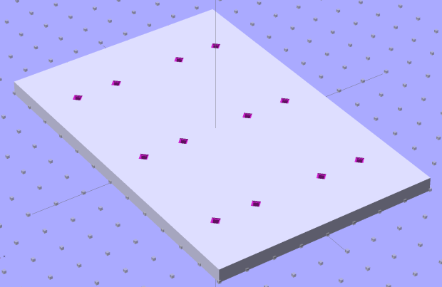SqWr Positive Mold Framework - 2x3 pins