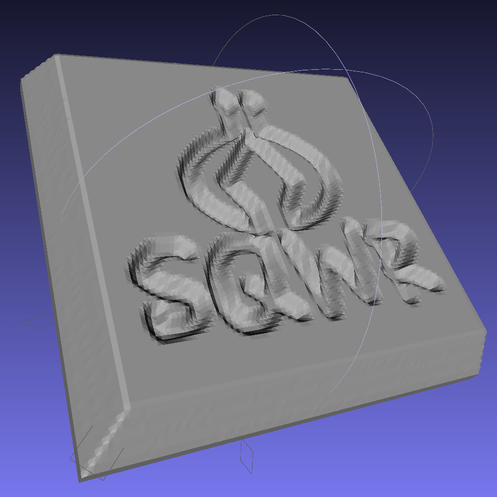 SqWr solid model - oblique view