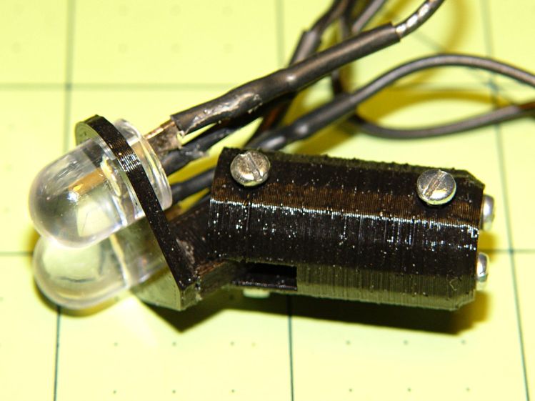 BA15d Bulb - 10 mm LEDs