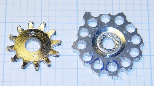 Can opener gear - cut out