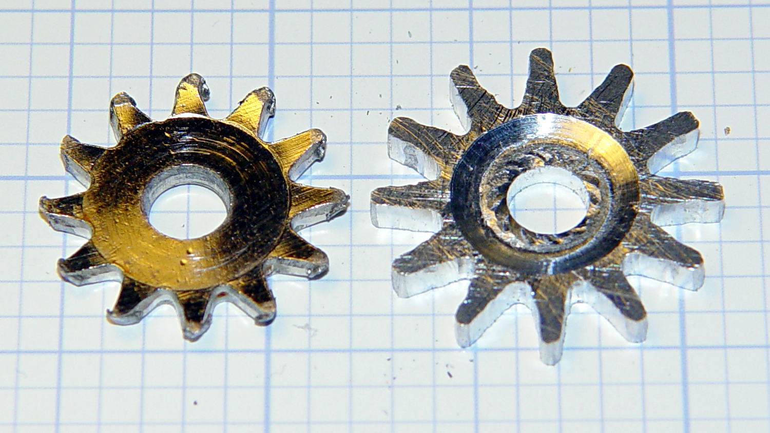 Can opener gear - first pass