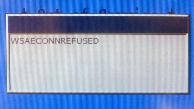 Price Scanner - Connection Refused - Detail