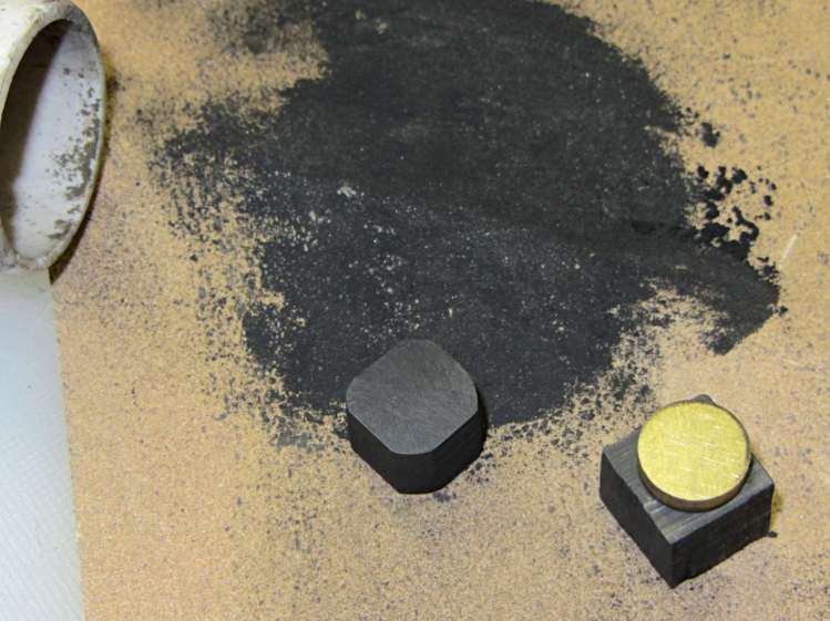 Machineable Graphic - sanded cube