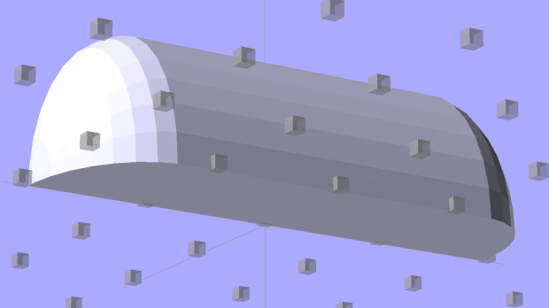 Strip Light Mount - no wiring channels