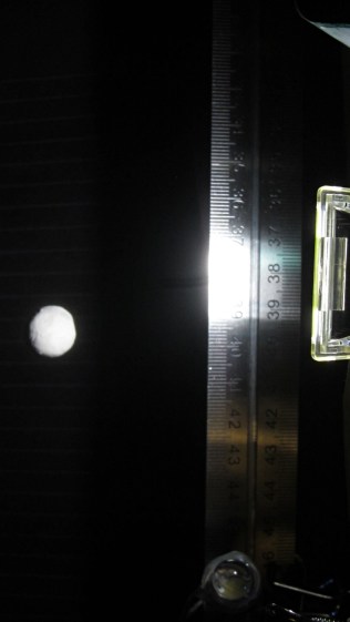 Ball at 200 mm - detail